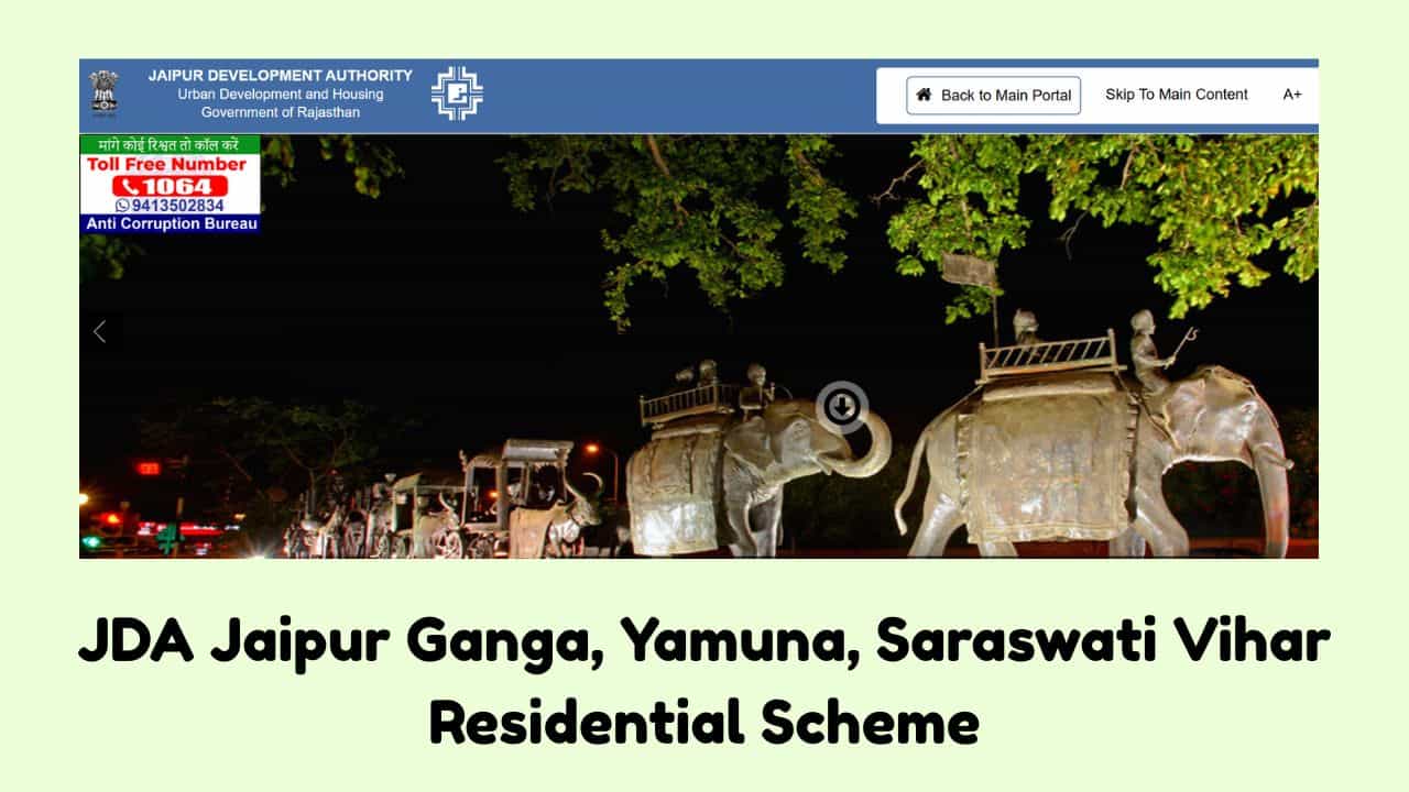 JDA Jaipur Ganga, Yamuna, Saraswati Vihar Residential Scheme-min
