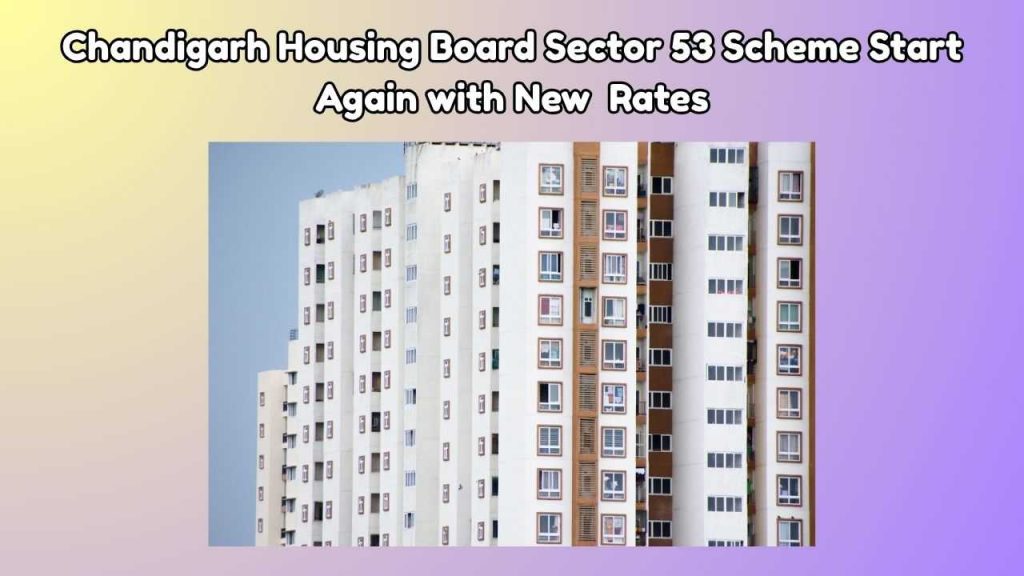 CHB Send Proposal Of Revised Rate to Chandigarh Administration For Approval
