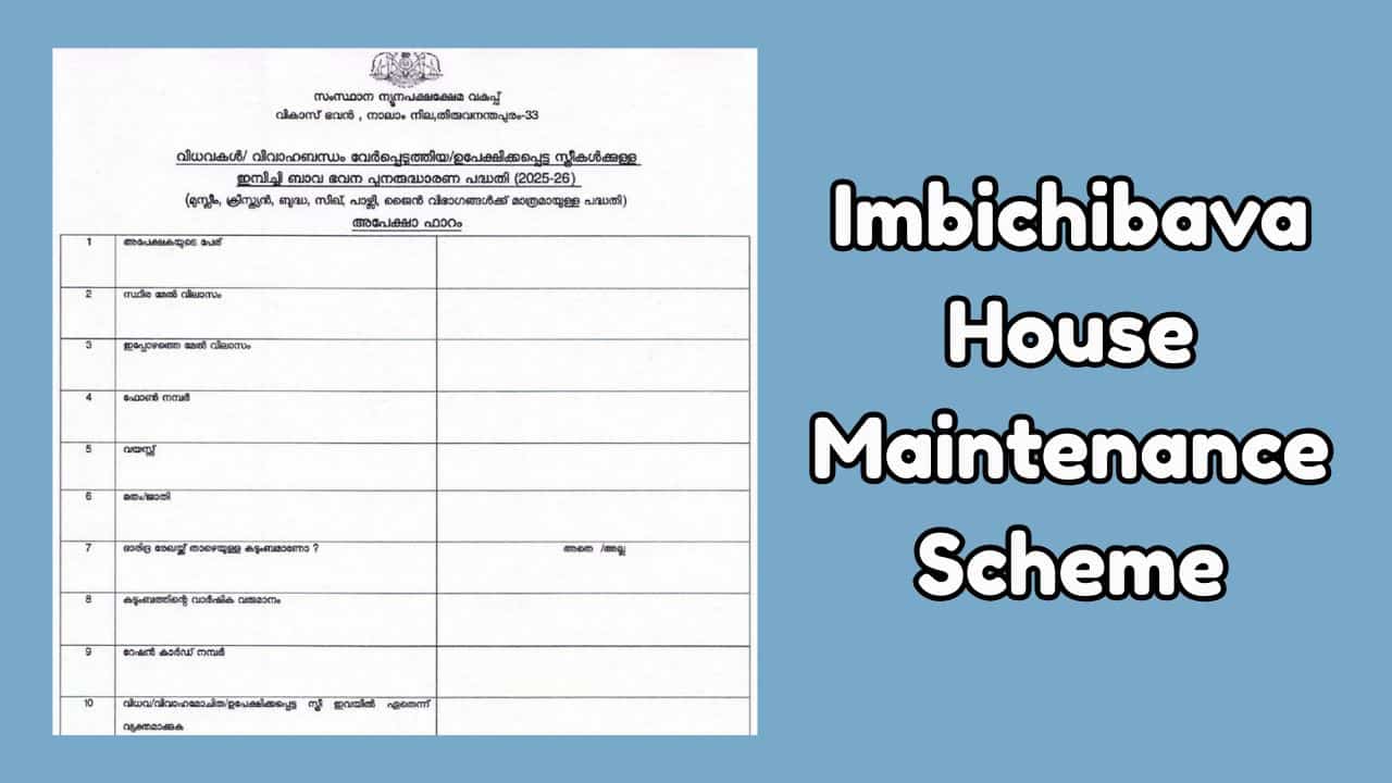 Imbichibava House Maintenance Scheme-min